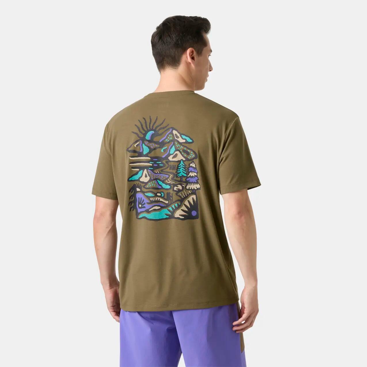 Koszulka Helly Hansen Skog Graphic 4/6