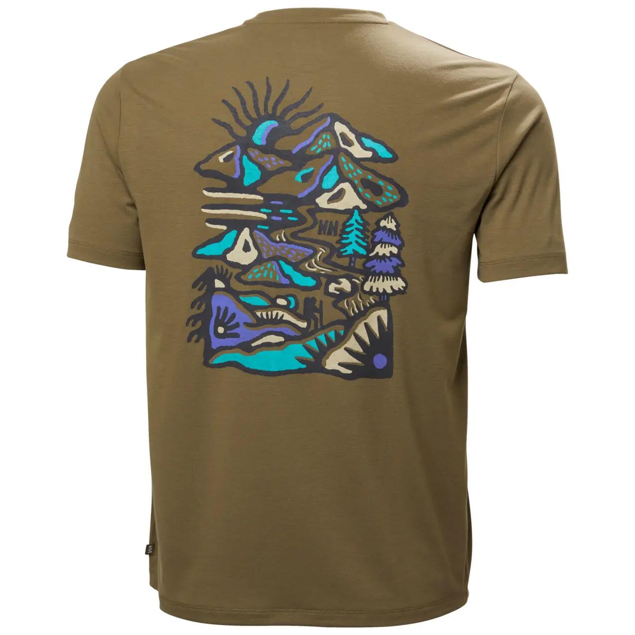 Koszulka Helly Hansen Skog Graphic 6/6