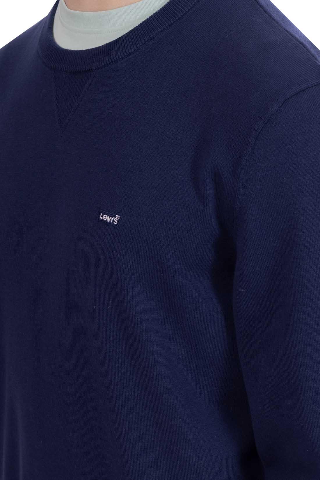 Sweats à capuche en polaire pour homme Levi's Lightweight Bleu 5/5