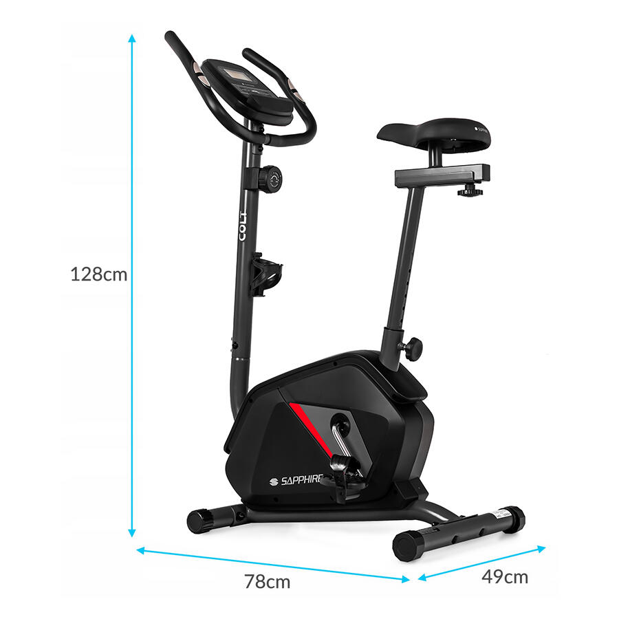 Rower treningowy magnetyczny Sapphire SG-320B Colt Bluetooth Aplikacje 7/7