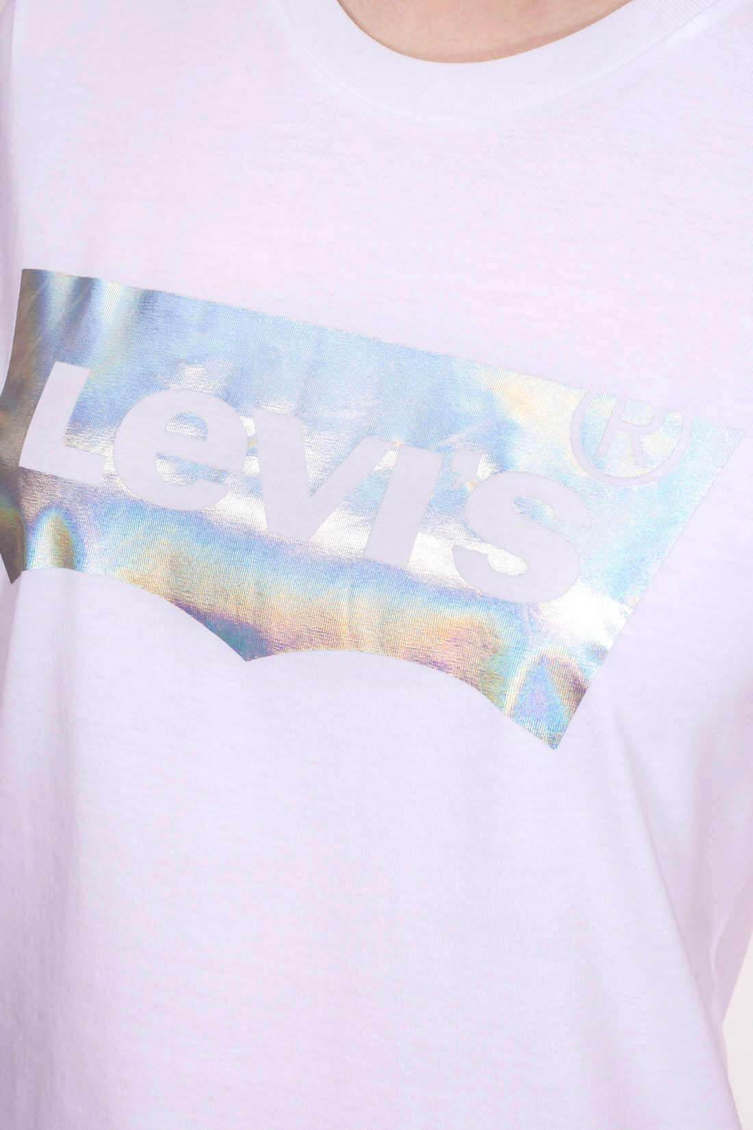 T-shirt The Perfect Tee Blanc - 17369-1749 5/5