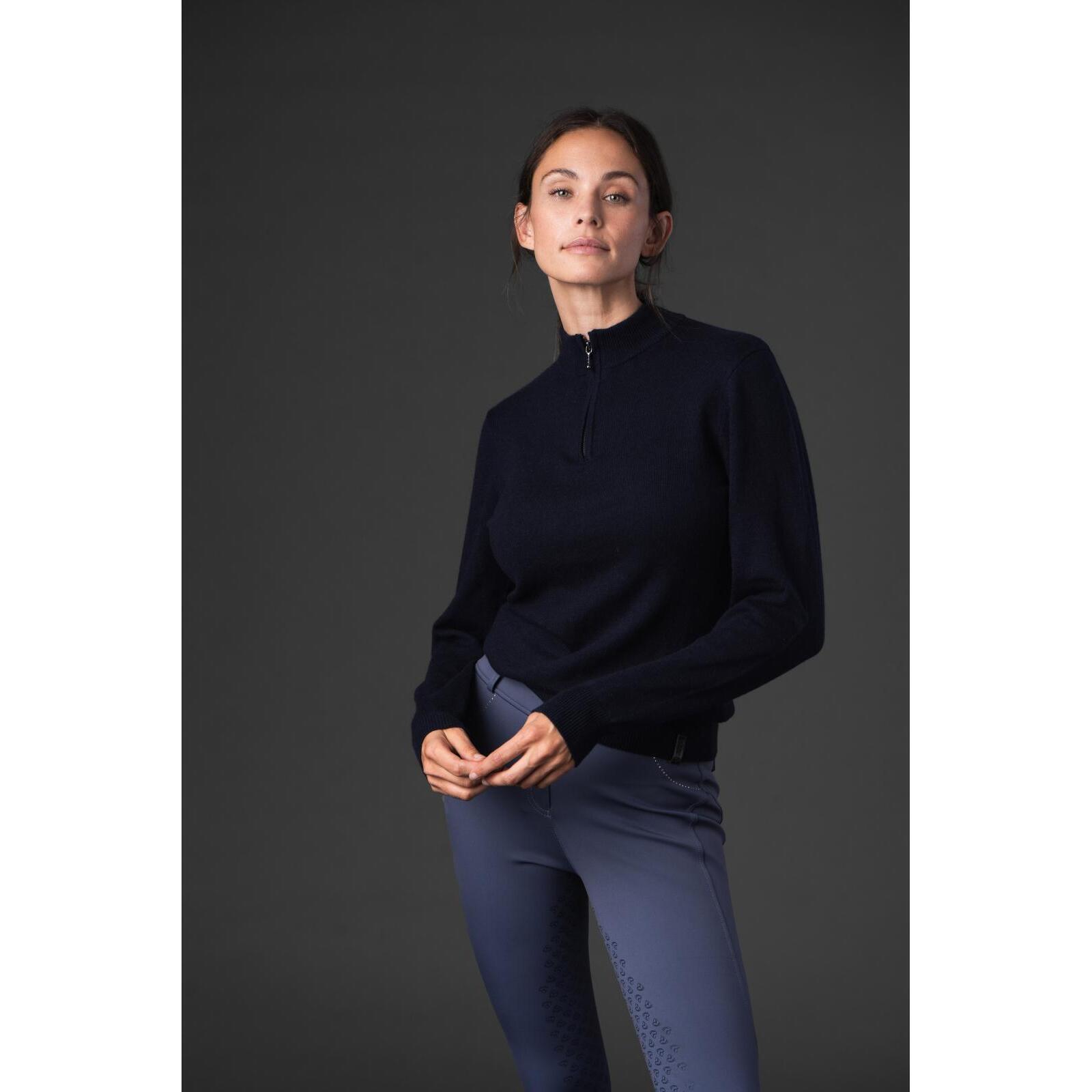 Pull 1/2 zip femme Catago Victoria 3/5