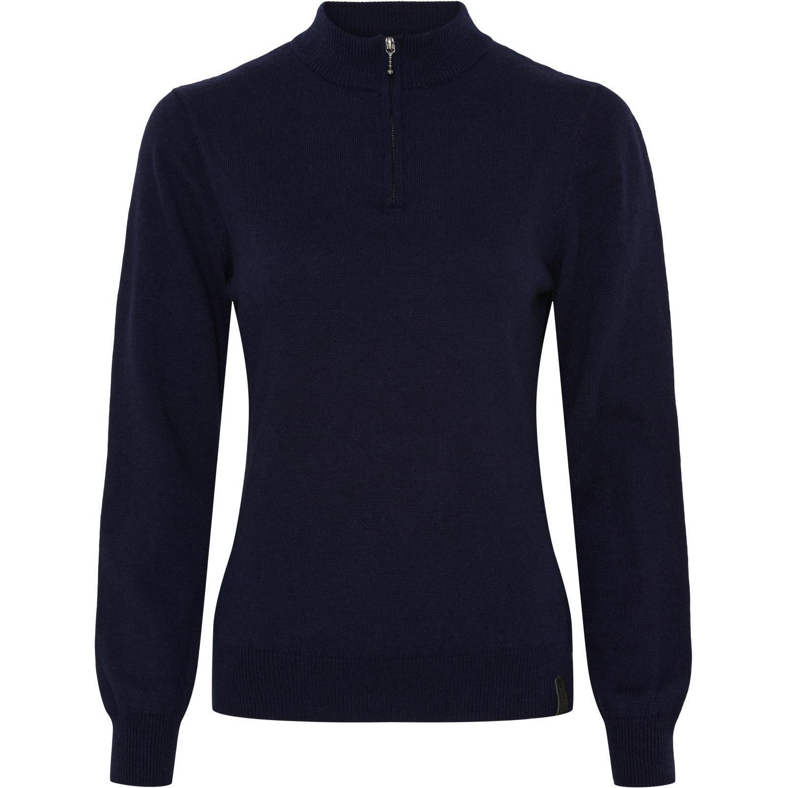 Pull 1/2 zip femme Catago Victoria 1/5