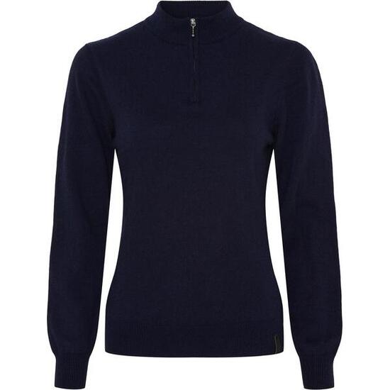 Pullover 1/2 Reißverschluss Damen Catago Victoria