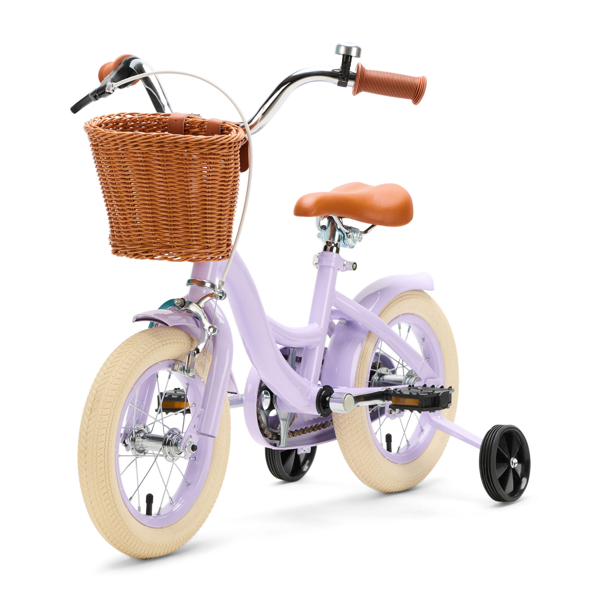 Generation Blanco 12 pulgadas Lila – Bicicleta infantil con cesta 2/4
