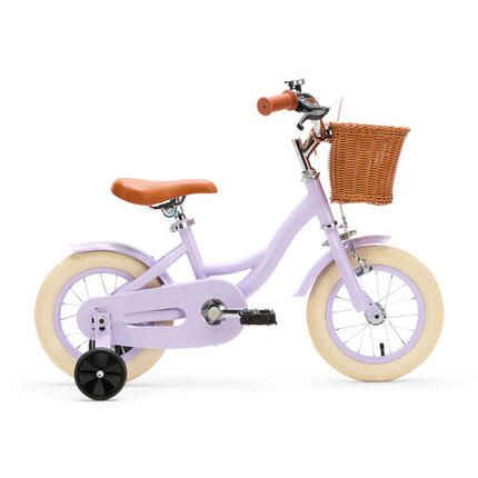 Generation Blanco 12 pouces Lila – Vélo pour enfant avec panier
