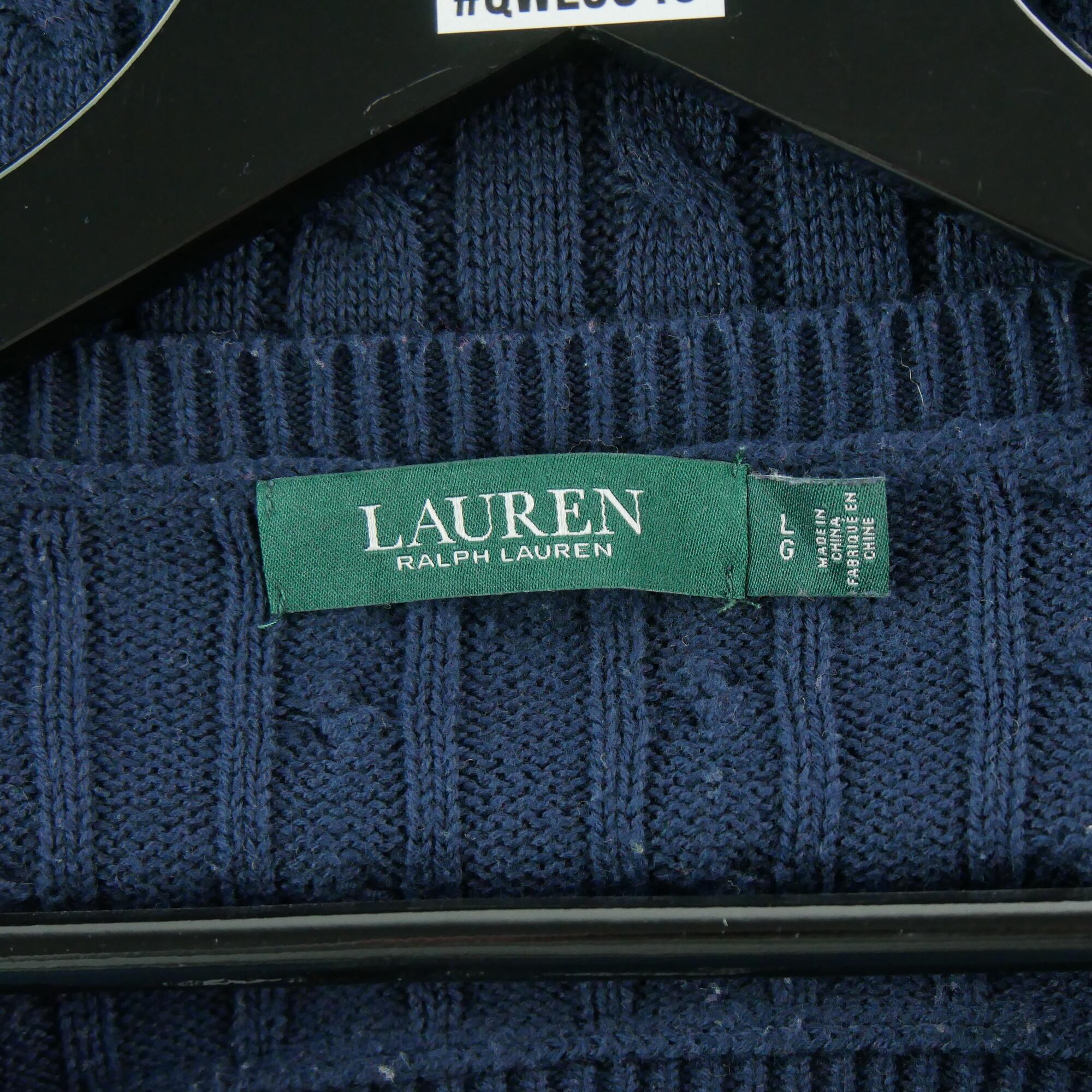 Tweedehands - Dames marineblauwe trui - Als nieuw 5/6
