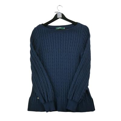 Tweedehands - dames marineblauwe trui - als nieuw