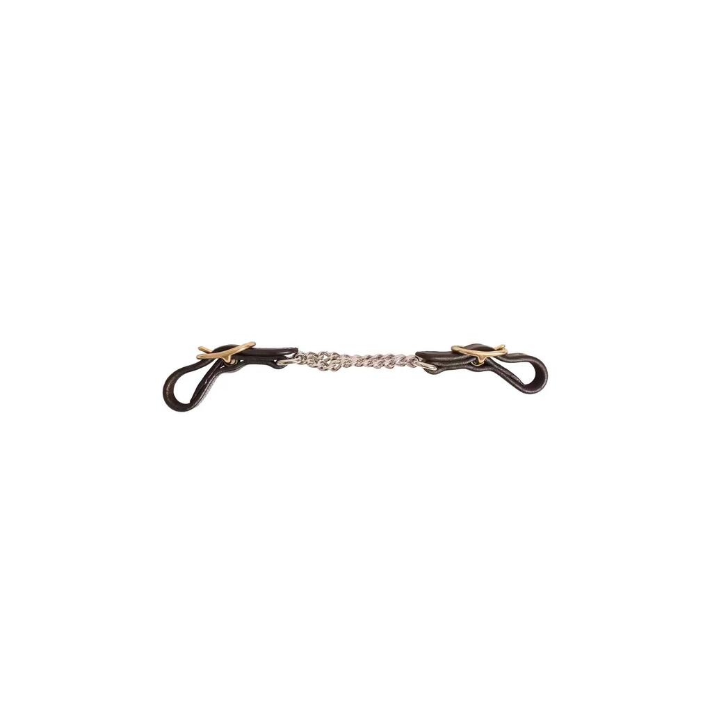Double chain hackamore for horse Dy'on