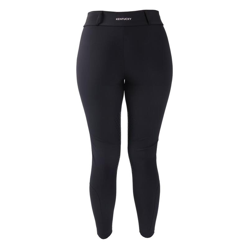 Legging călărie Classic Grip Genunchi - Marine