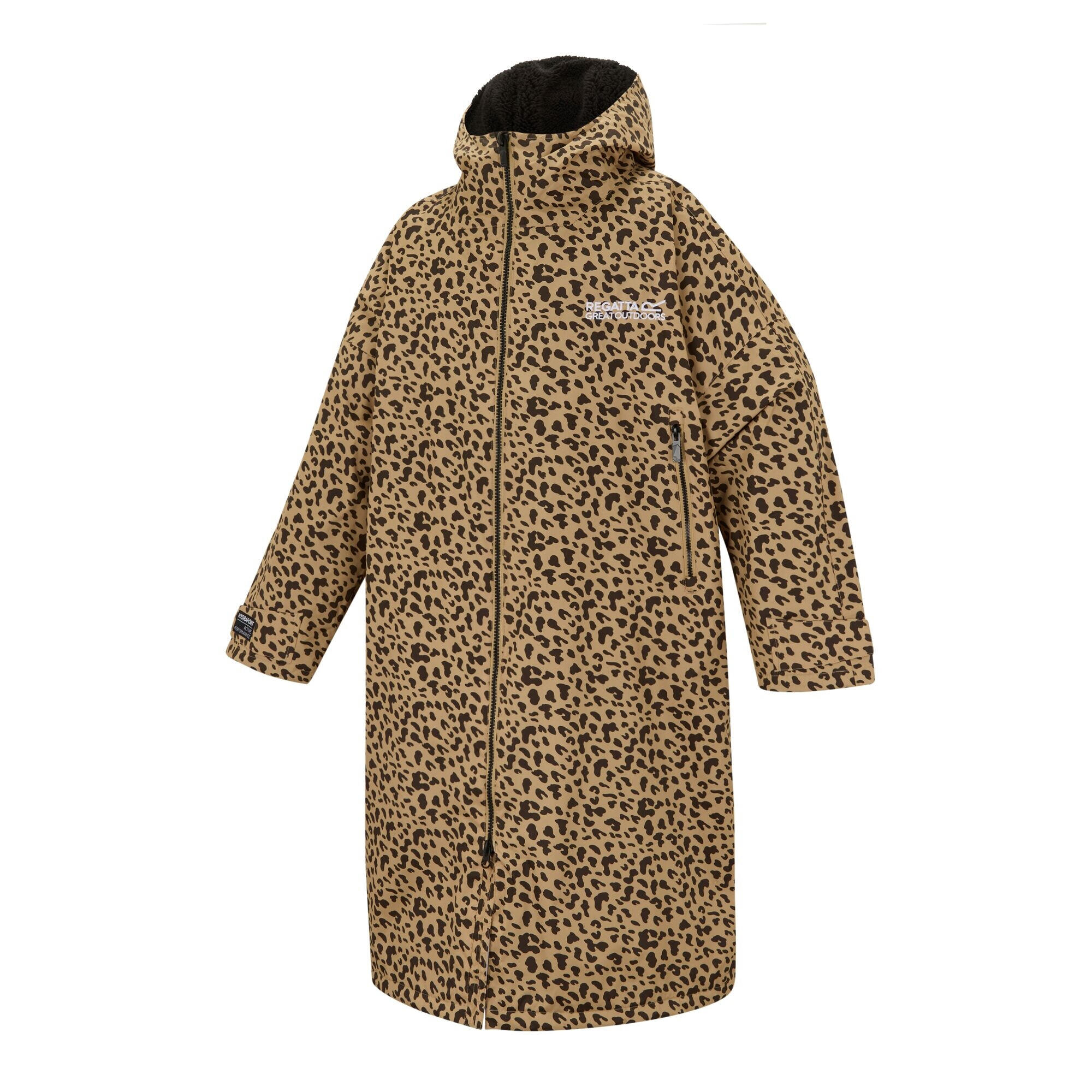 Peignoir À Langer Imperméable Motif/style Imprimé Léopard Adulte (Beige Léopard) 3/5