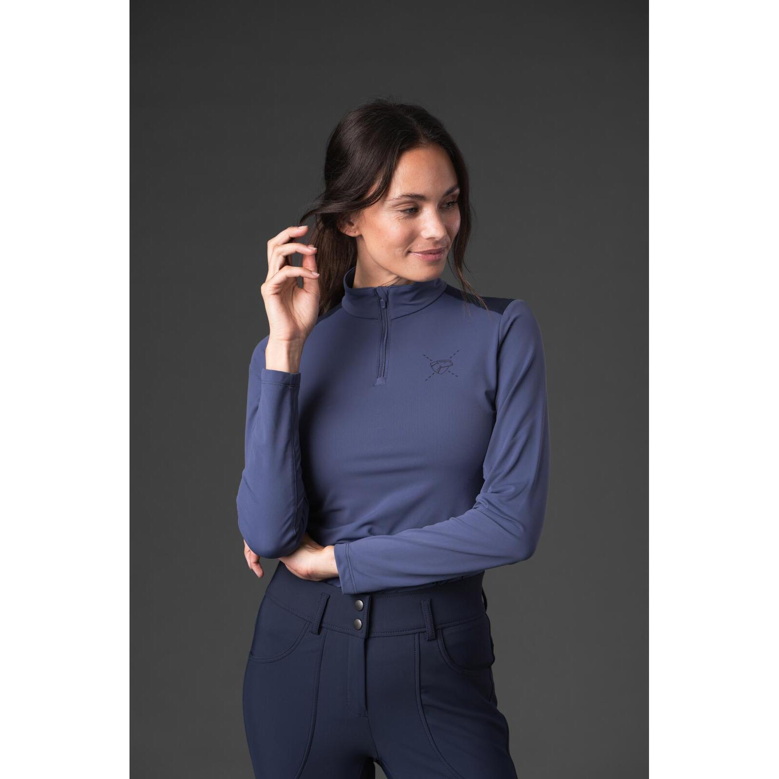 Pull 1/2 zip femme Catago Vivian 3/5