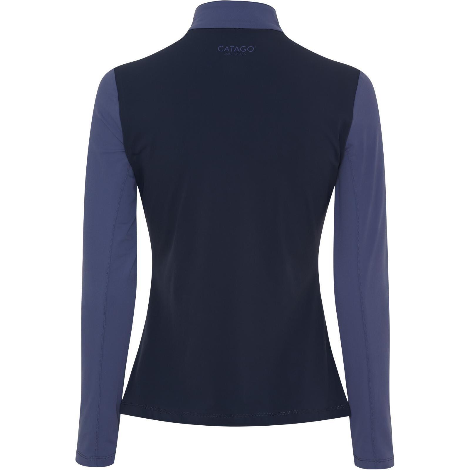 Pull 1/2 zip femme Catago Vivian 2/5