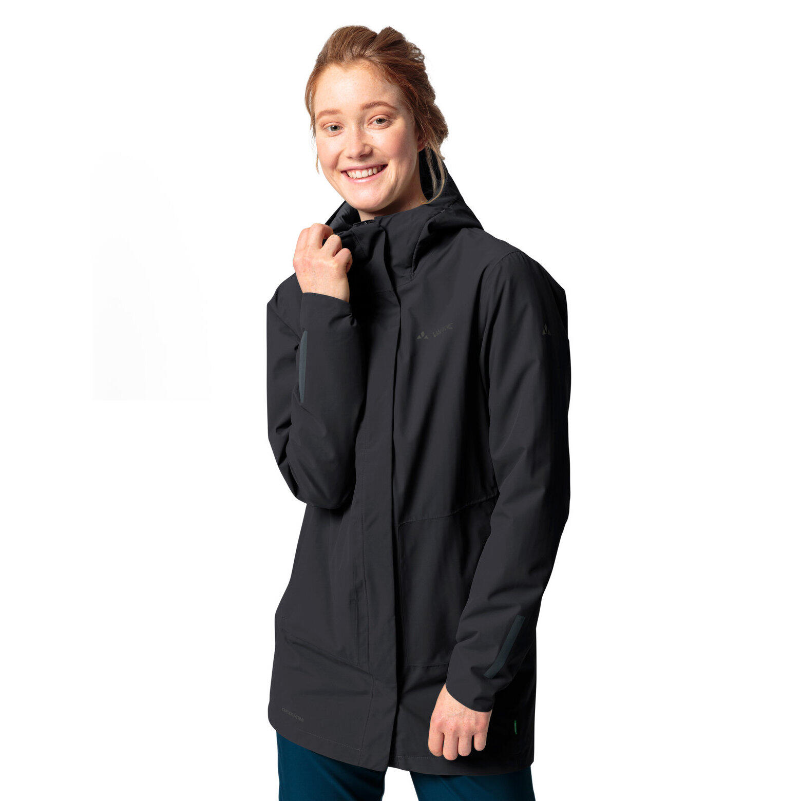 Parka imperméable femme VAUDE Cyclist II 2/3
