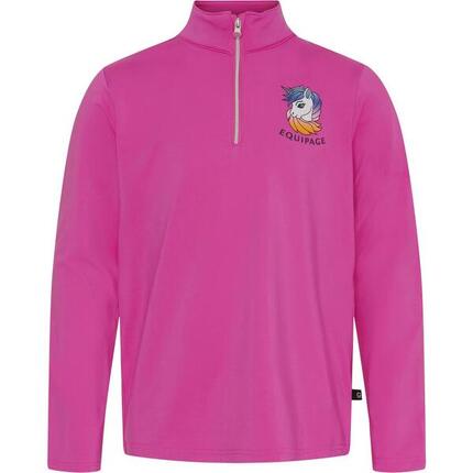 Maillot équitation manches longues fille Equipage Valentina
