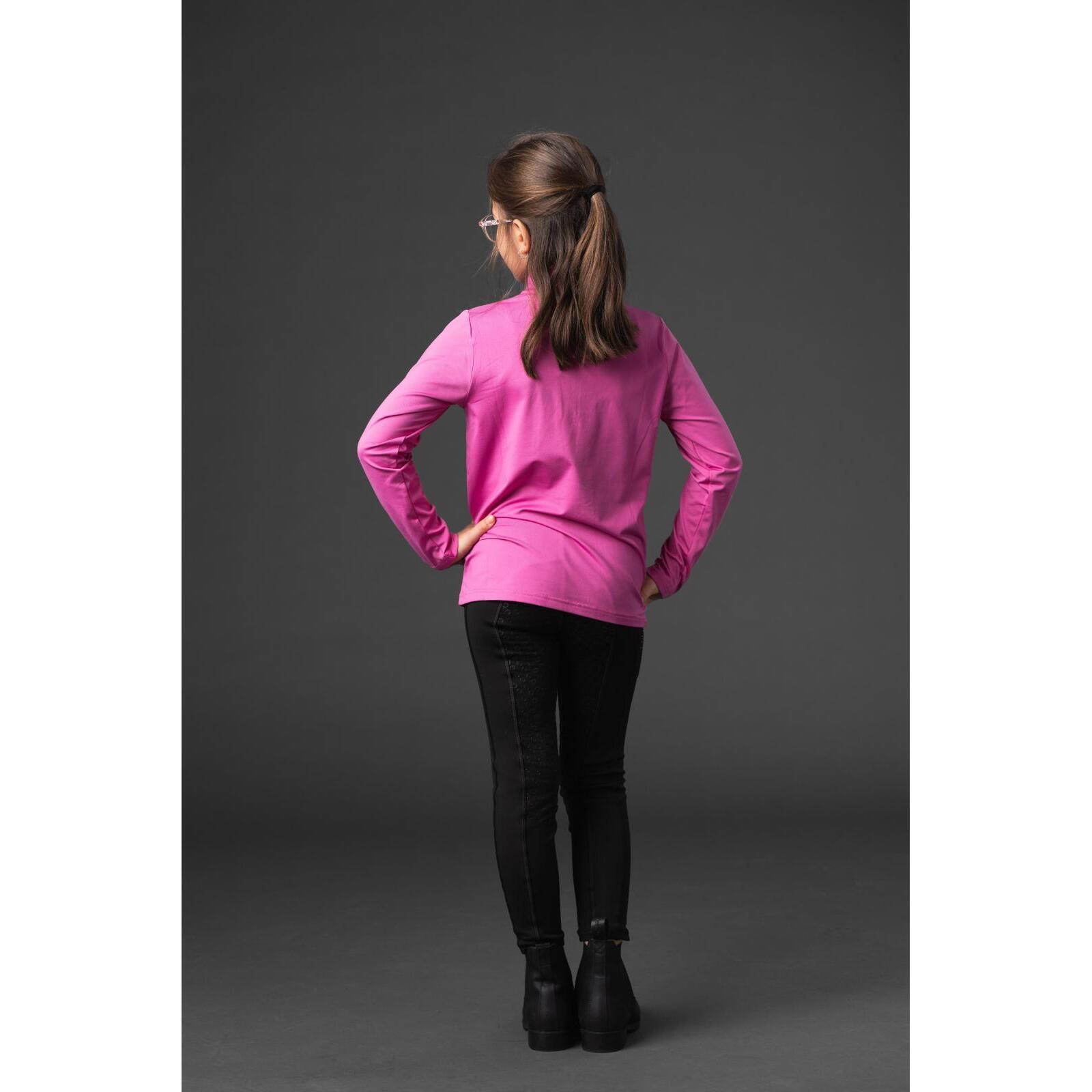 Maillot équitation manches longues fille Equipage Valentina 4/5