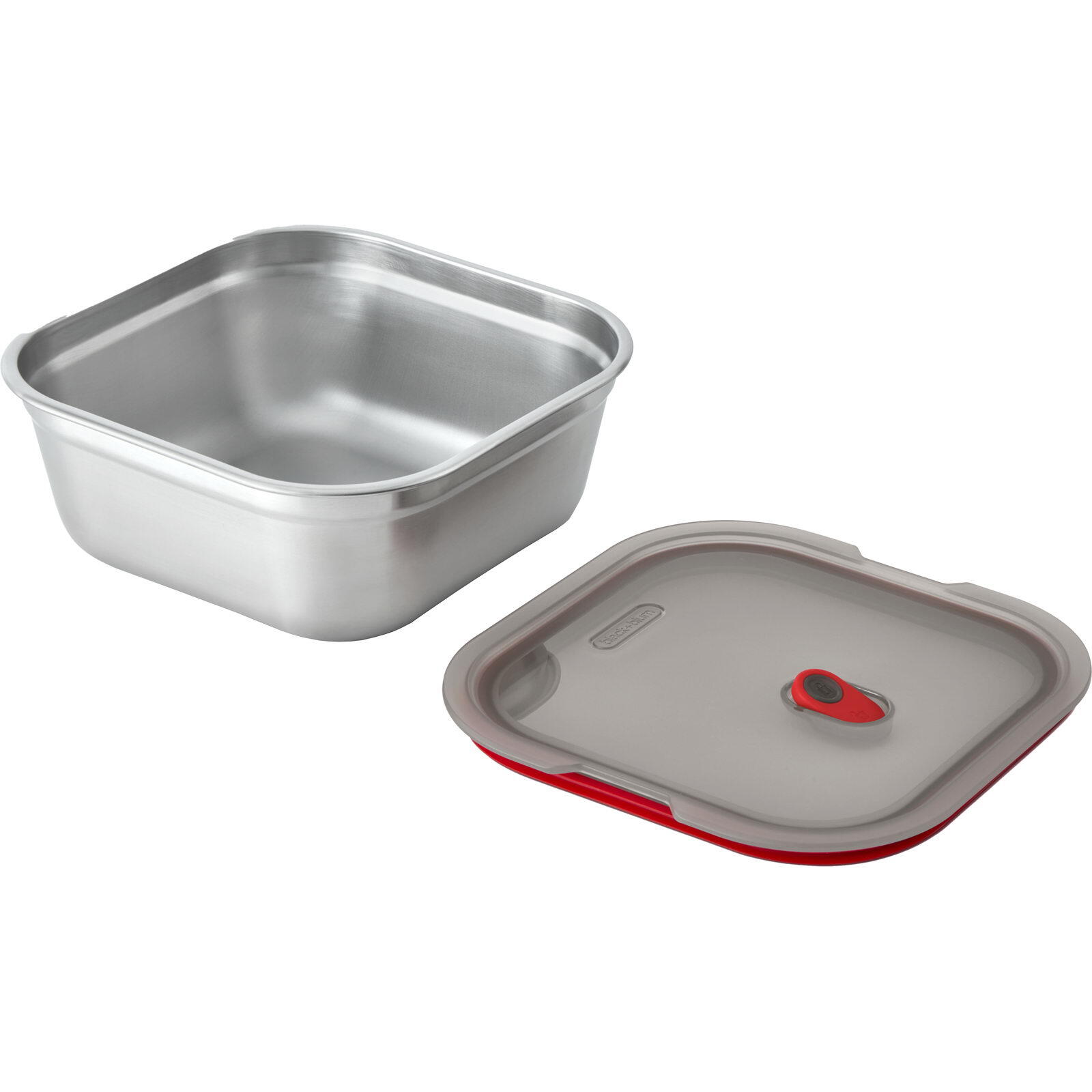 Multifunktionsbox Steel Food Box Square 1,4 Liter 2/4