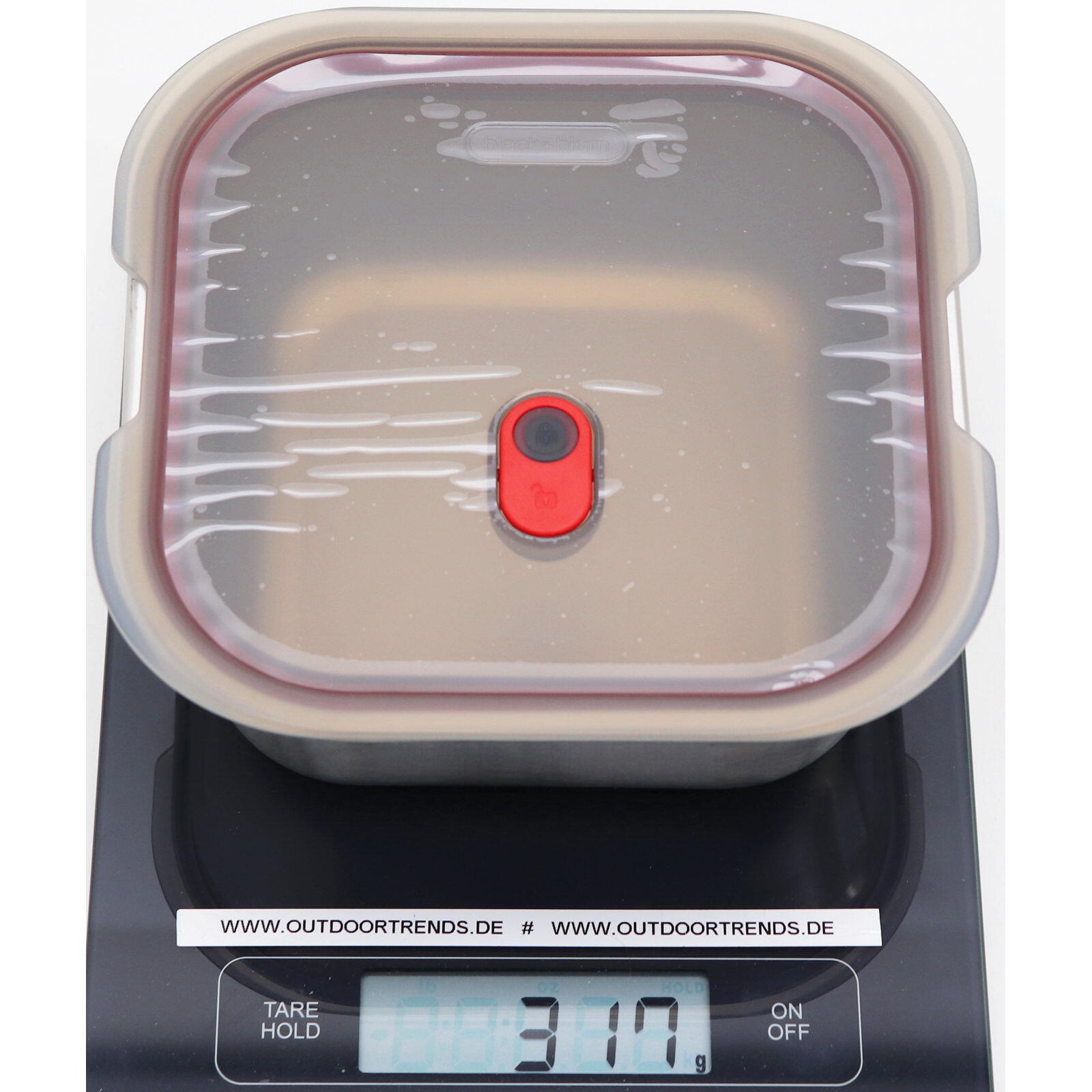 Multifunktionsbox Steel Food Box Square 1,4 Liter 4/4