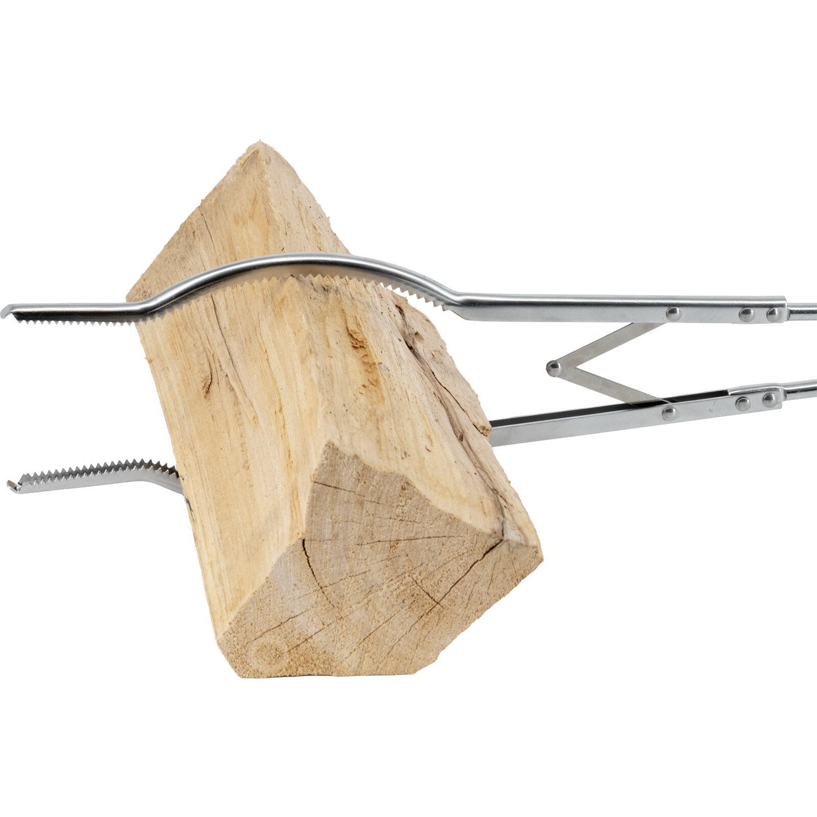 Zange und Schürhaken Lagerfeuerbesteck 3/4