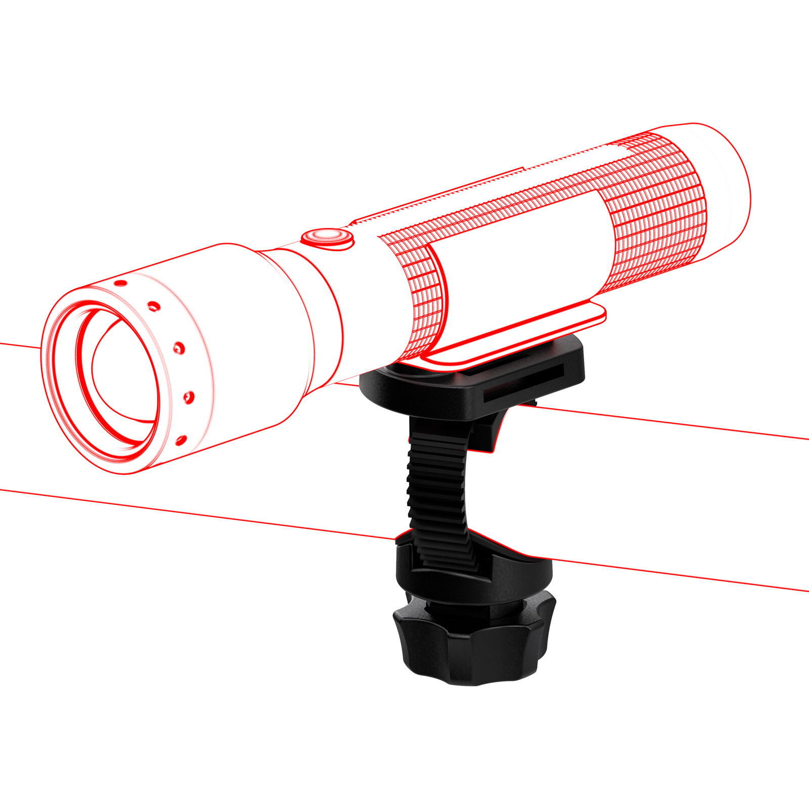 Lampenhalterung Universal Mounting Bracket Type E 4/4