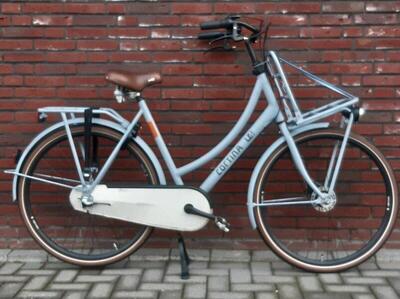 Cortina u4 transport dames 57 cm, shimano nexus 3, metalgrijs