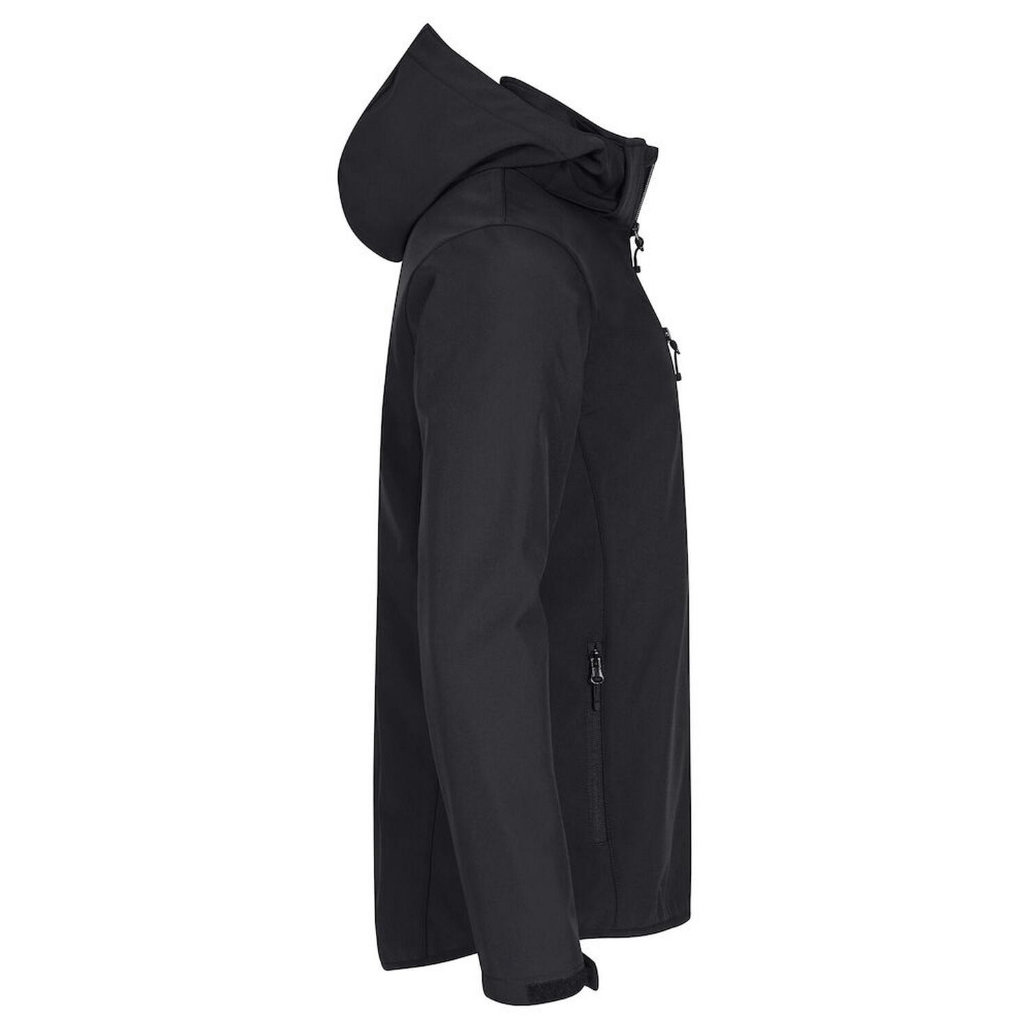 Giacca Soft Shell Uomo Clique Classic Nero 4/4