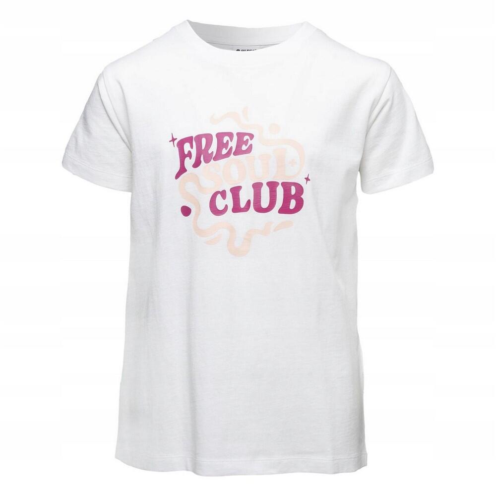Tricou Drumeții În Natură Hi-Tec Toti Free Soul Club Copii