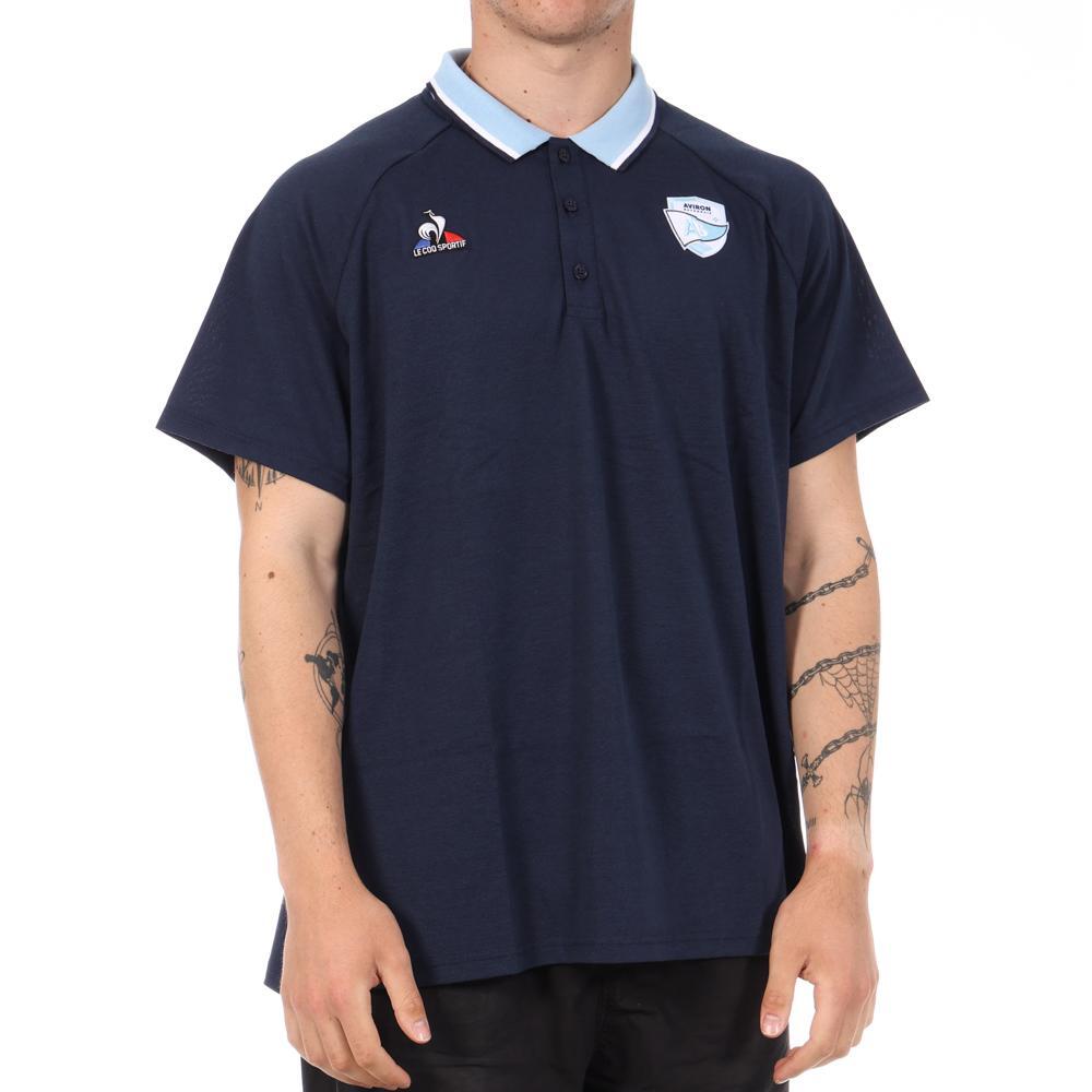 Le Coq Sportif Men's Aviron Bayonnais Presentation Polo Shirt