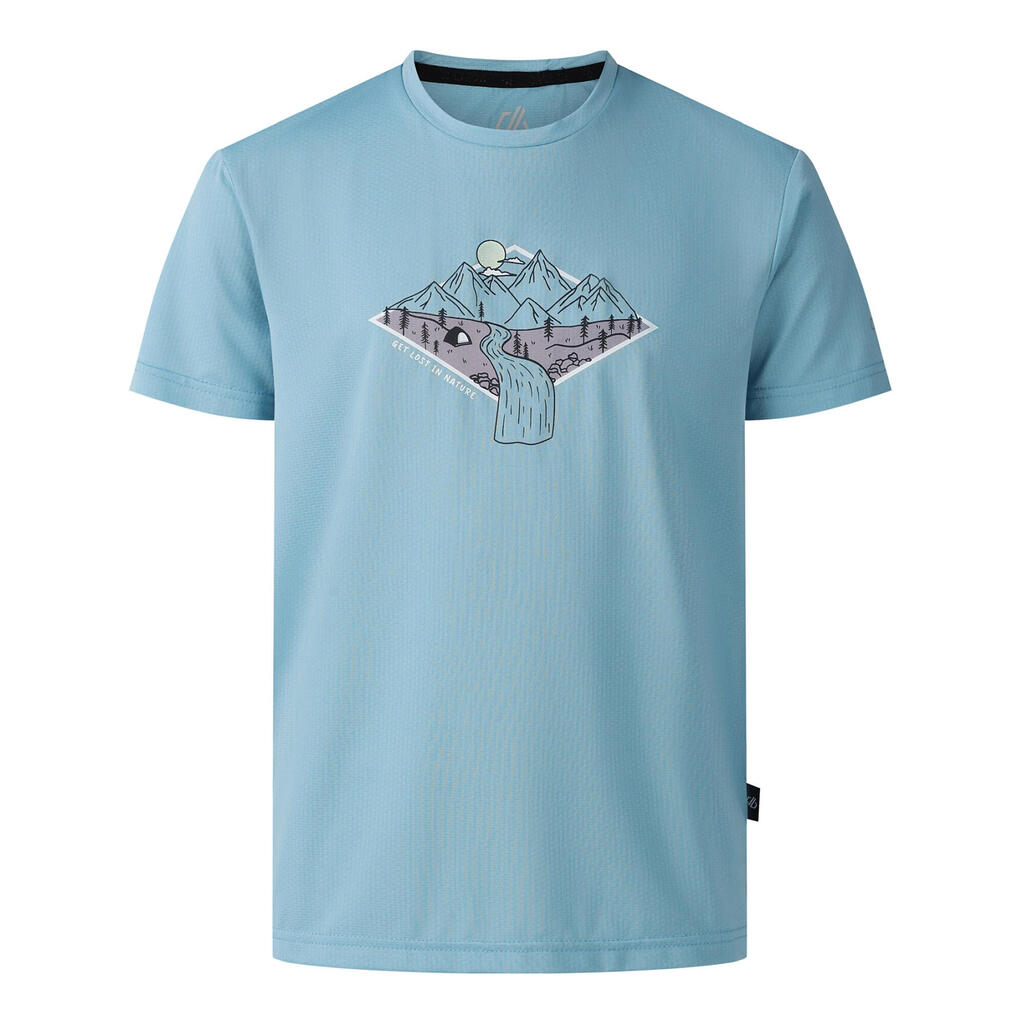 Childrens/Kids Amusing Waterfall Quick Dry TShirt (Nordic Blue)
