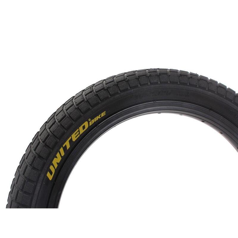 Set anvelope BMX KHE UNITED 16 inch x 2,125 inch negru