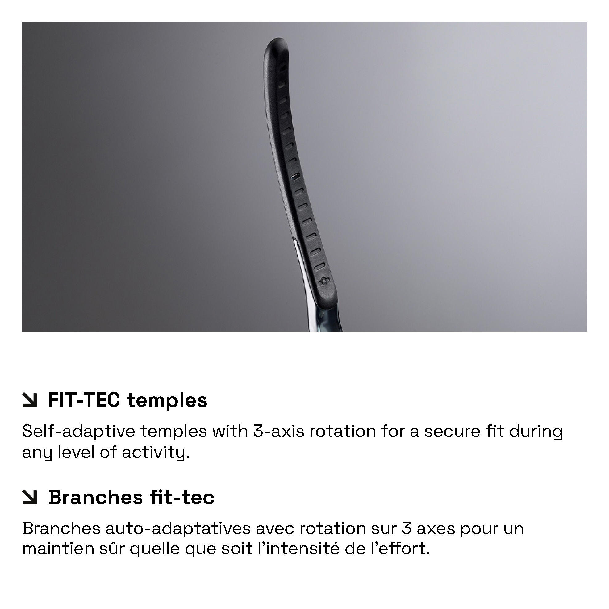 Sportbrille VICTUS PRO mit photochromen Gläsern Kat 1-3 8/10