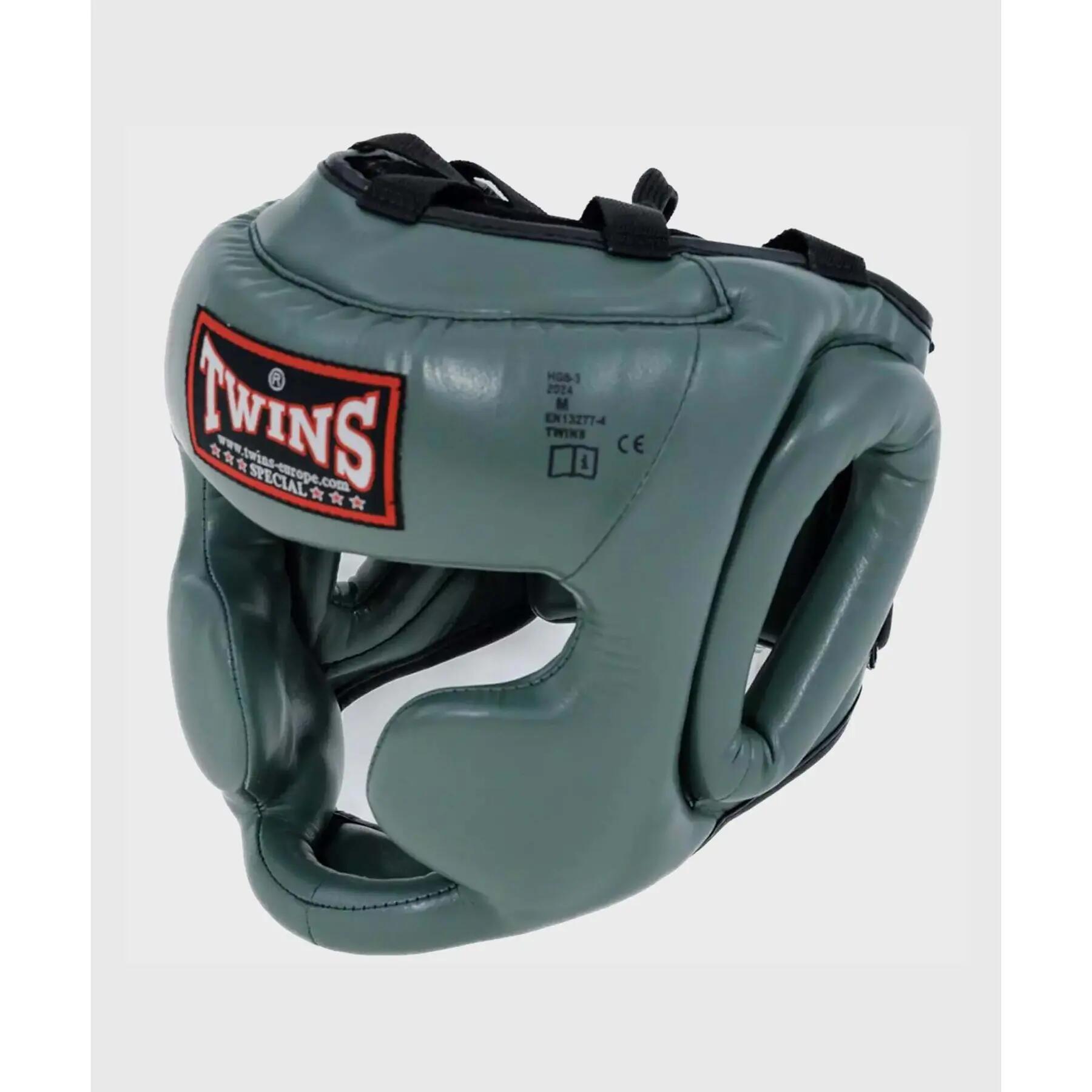 Casque de boxe Thaï Twins Special HGL-3 3/4