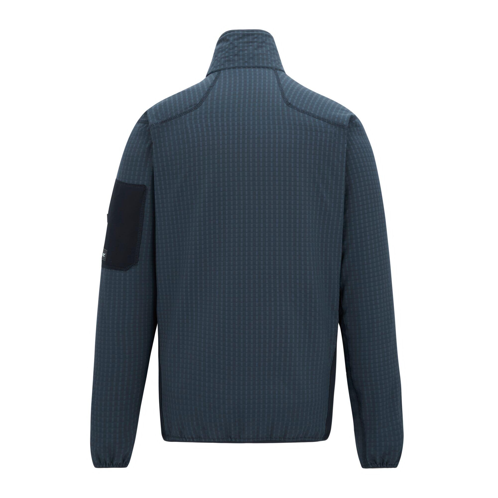 Veste Polaire Col Montant BASLINN Homme (Bleu Nuit / Bleu Marine) 2/5