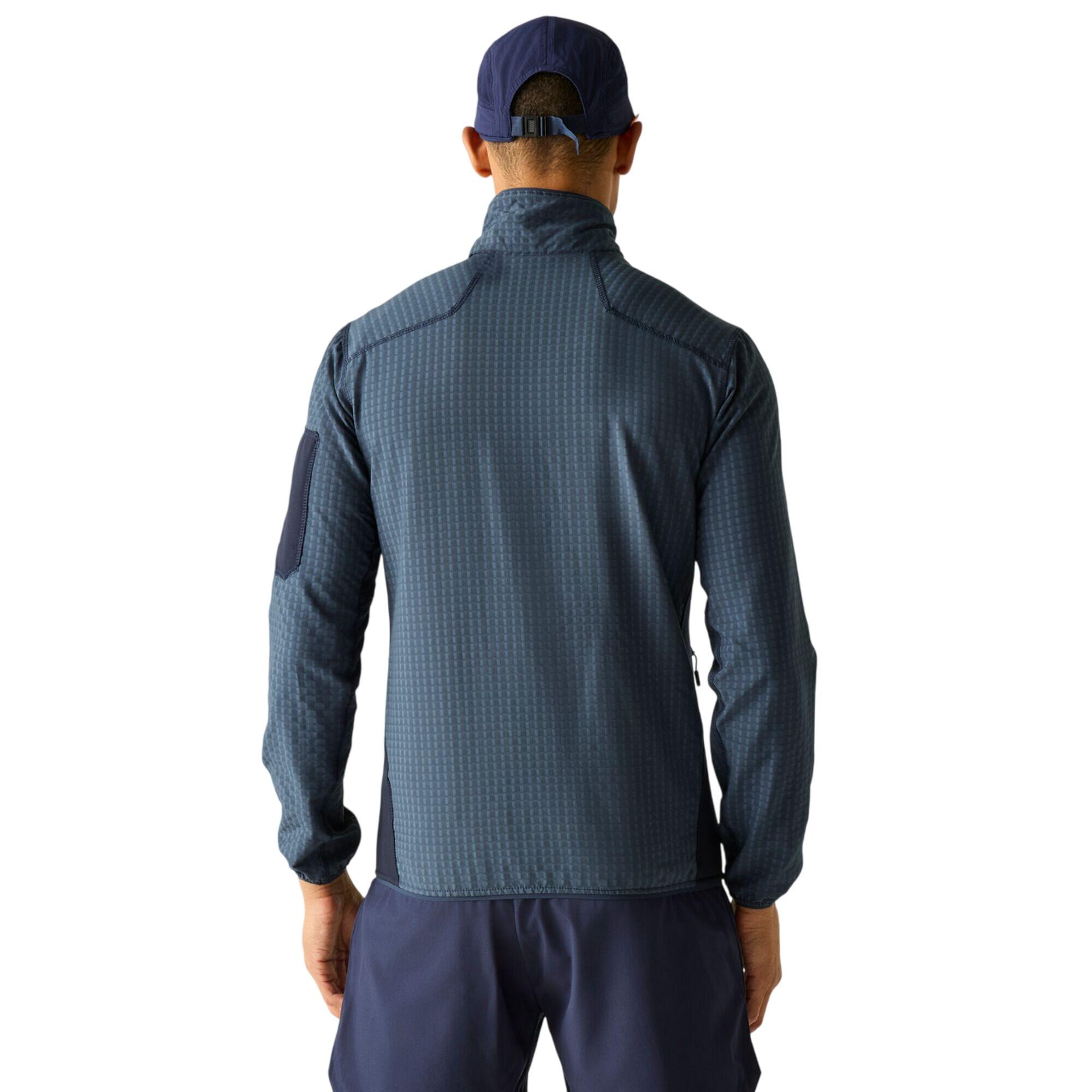 Veste Polaire Col Montant BASLINN Homme (Bleu Nuit / Bleu Marine) 4/5