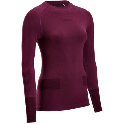Langarmshirt W MERINO BASELAYER SHIRT SKIING