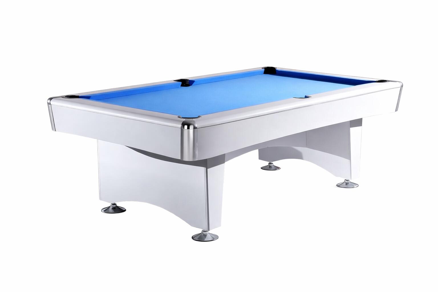 Mesa de billar John West Santa Monica con tablero de pizarra de 7 pies 3/7