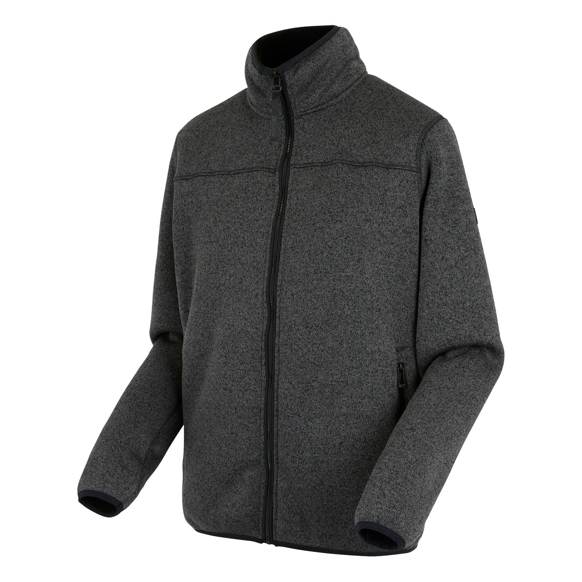 Giacca In Pile Uomo Regatta Branleigh Nero 3/5