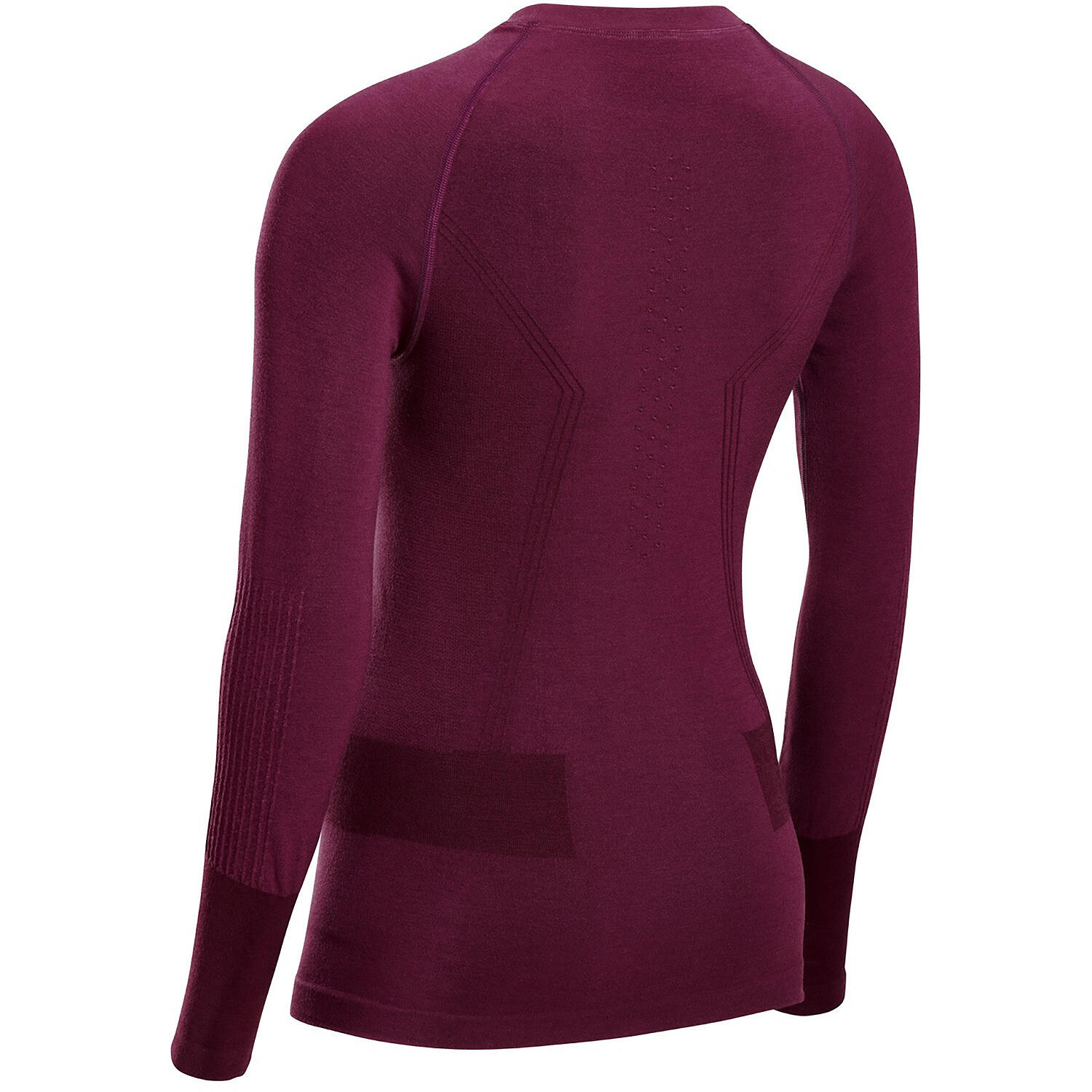 Damen Langarmshirt W MERINO BASELAYER SHIRT SKIING 2/4