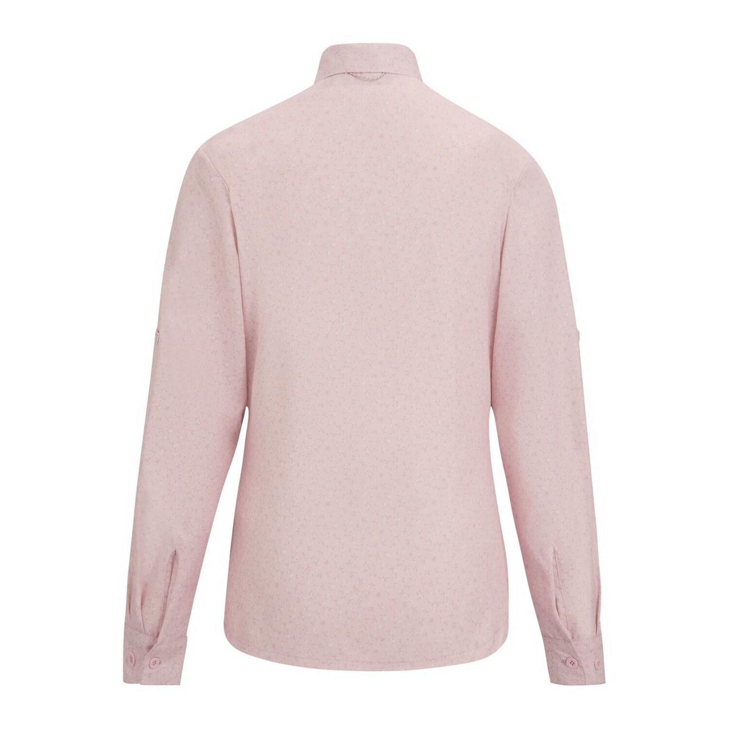 Chemisier Manches Longues Motif/style Pétale TRAVEL LIGHT Femme (Rose Pâle 2/5