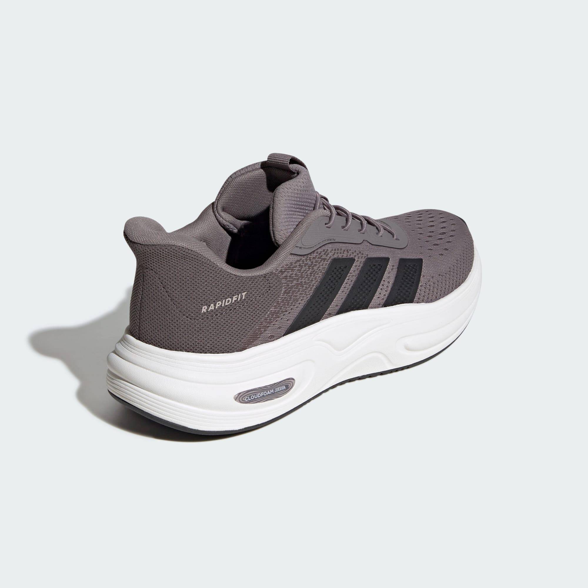 Adidas CLOUDFOAM CUXXION  RAPIDFIT Women Sportswear Shoes Grey -  5