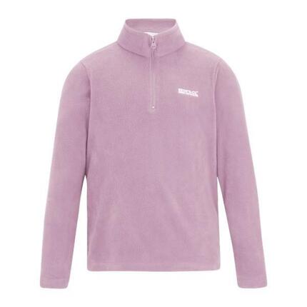 Geweldige Outdoors Kinder Hot Shot II Half Zip Fleece Hoodie (Lila poeder)