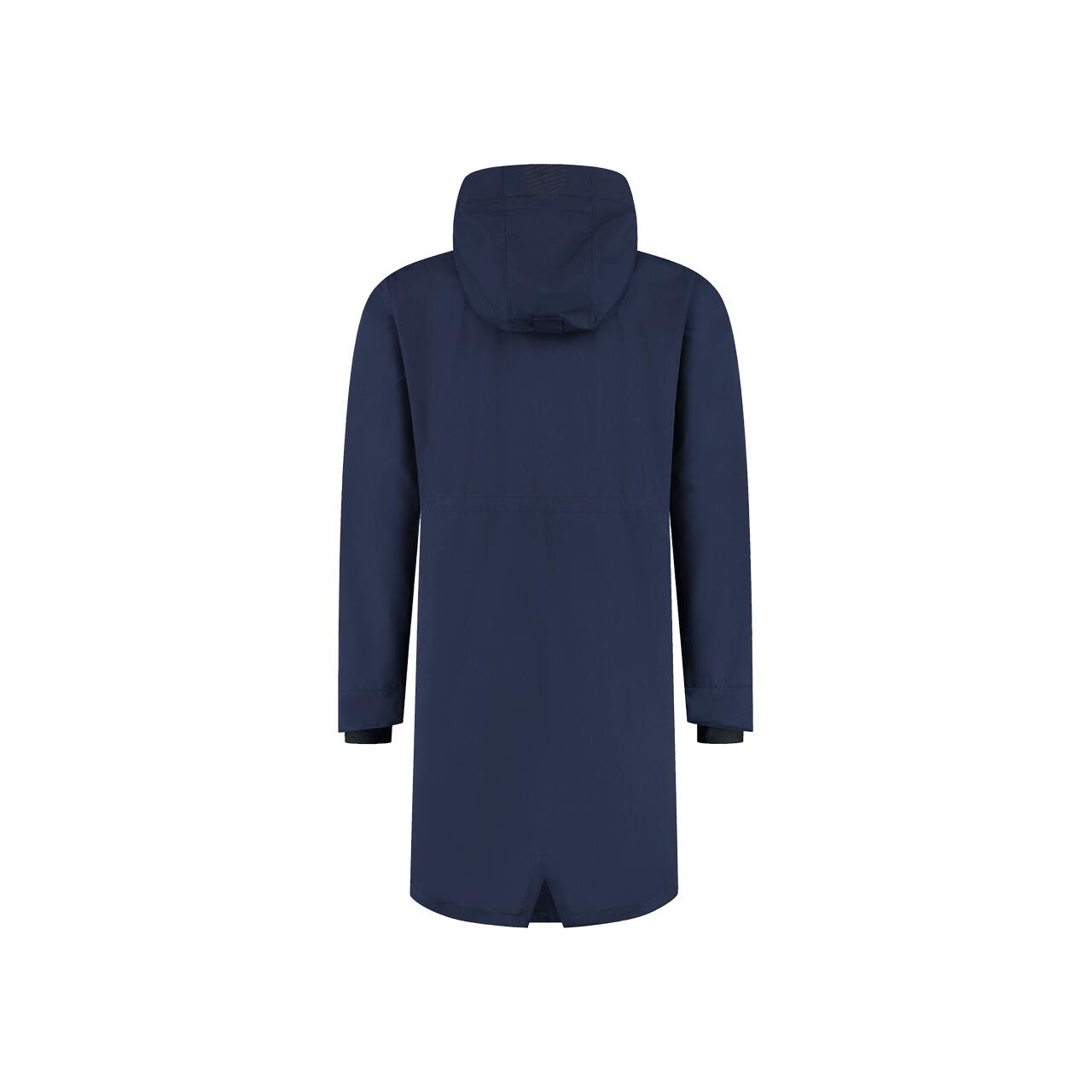Regenparka für unterwegs & auf dem Fahrrad Unisex RainShield Parka L DunkelBlau 2/4