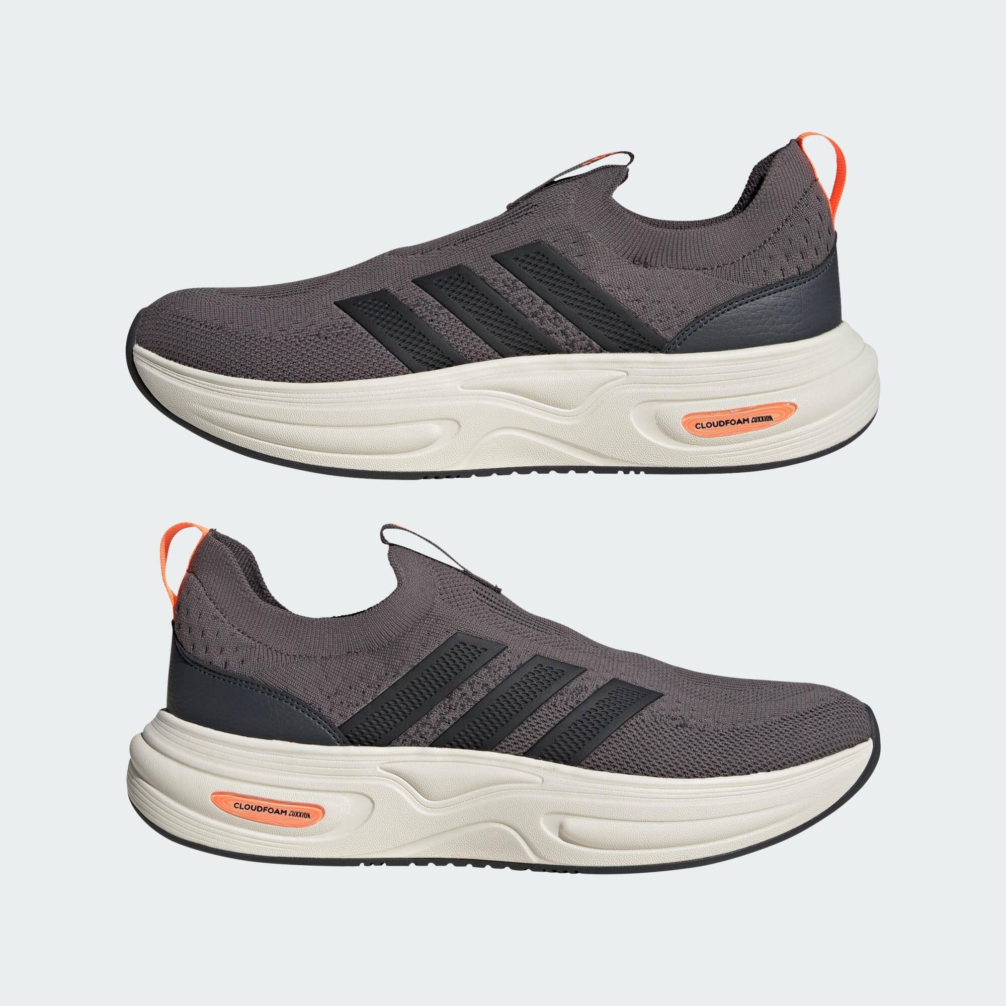 Adidas CLOUDFOAM CUXXION  SOCK Men Sportswear Shoes Brown -  4