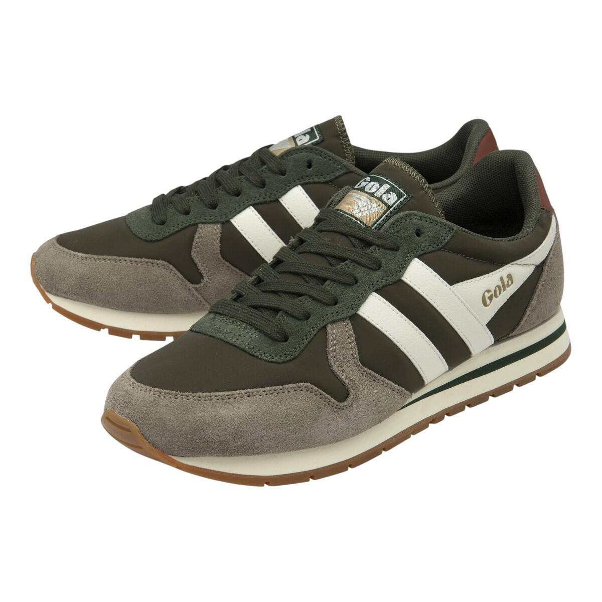 Baskets Homme Baskets Gola DAYTONA CHUTE Kaki Gola 3/6