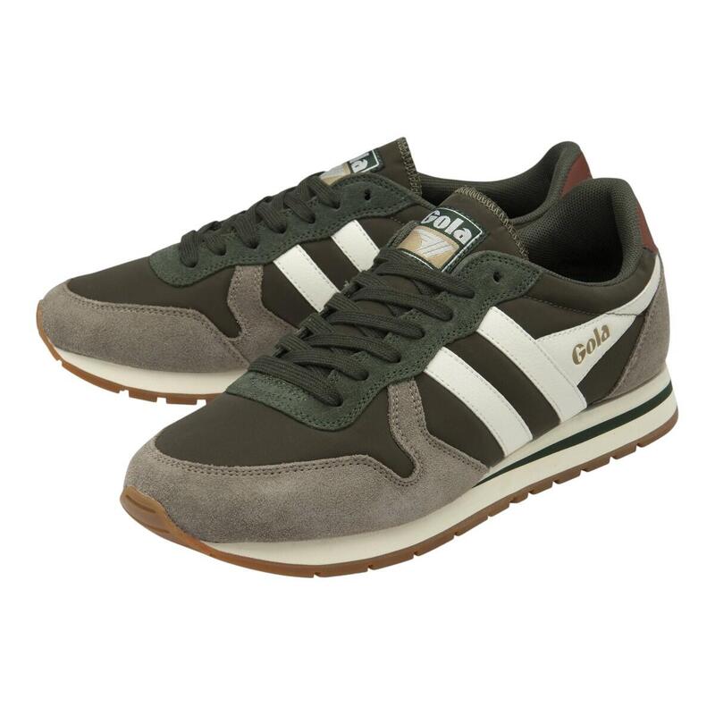 Baskets Homme Baskets Gola DAYTONA CHUTE Kaki Gola