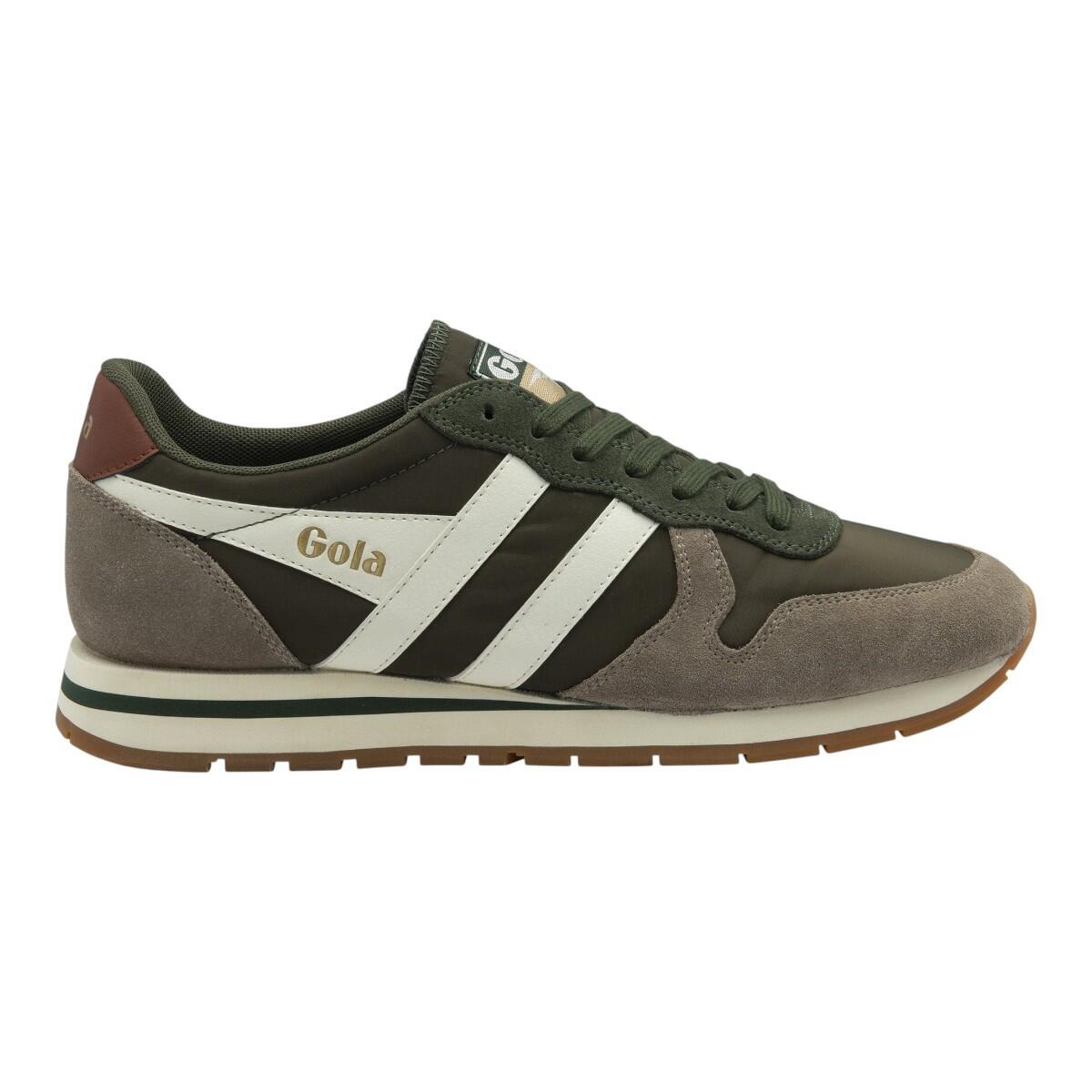 Baskets Homme Baskets Gola DAYTONA CHUTE Kaki Gola