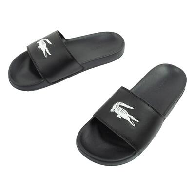 Pantofole Lacoste Serve Slide 0.0 Nero/Bianco