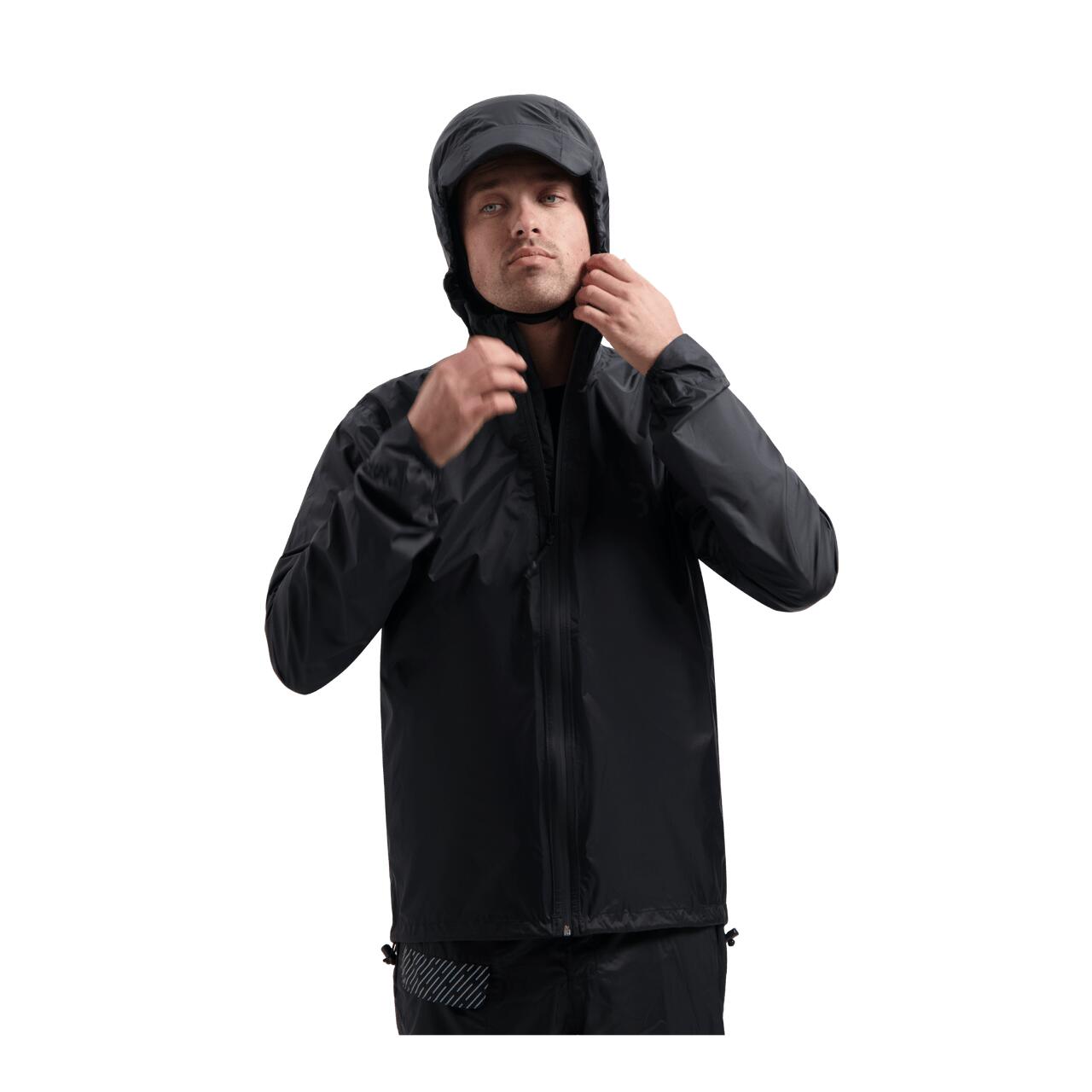 Veste imperméable à capuhe BBB Cycling MultiShield 3/4