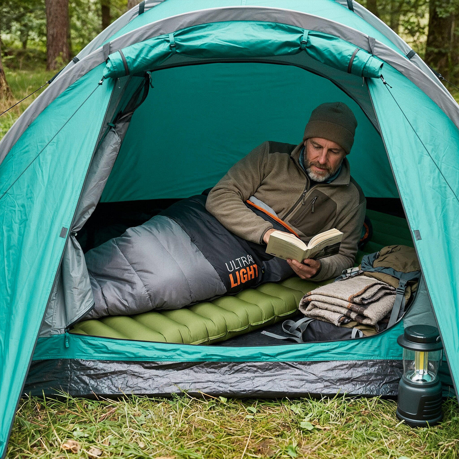 Tapis de camping avec pompe intégrée NC4402 Nils Camp 2/7