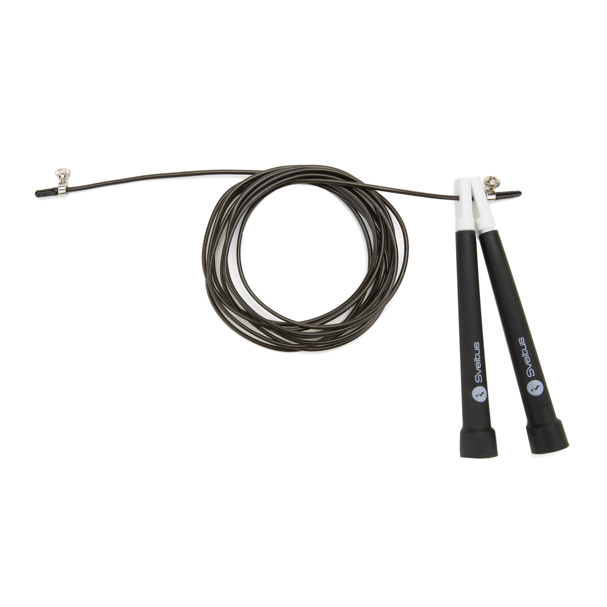 Skakanka speed rope Sveltus czarna 3/3